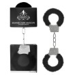 Ouch Fluffy Handcuffs Black 